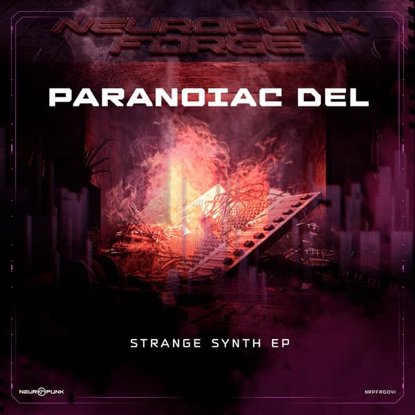 Cover Paranoiac Del - Strange Synth EP
