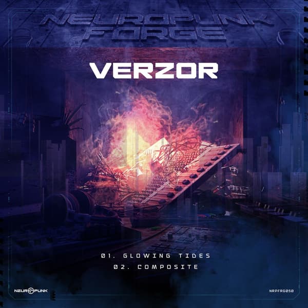 Cover Verzor - Glowing Tides, Composite
