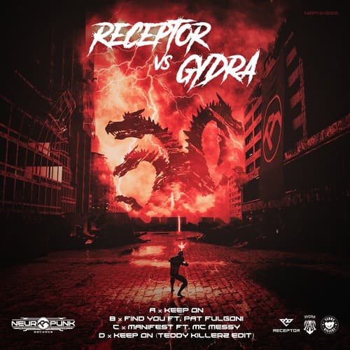 Cover Receptor vs Gydra - Keep On EP