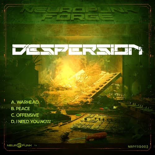 Cover Despersion - Warhead EP