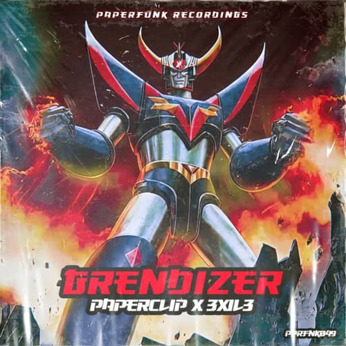 Cover Paperclip & 3xil3 - Grendizer EP