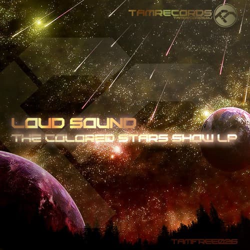Cover Loud Sound - The Colored Stars Show LP